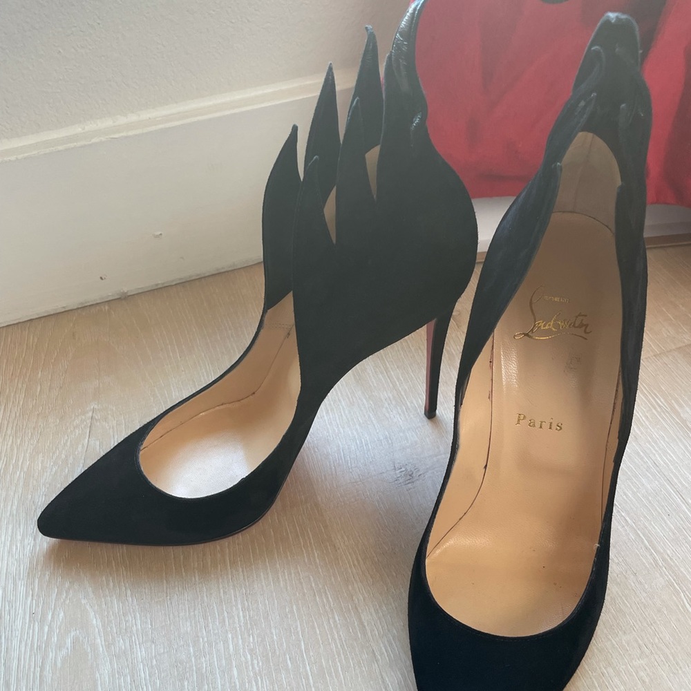 Louboutin Victorina 100 Veau Velours
